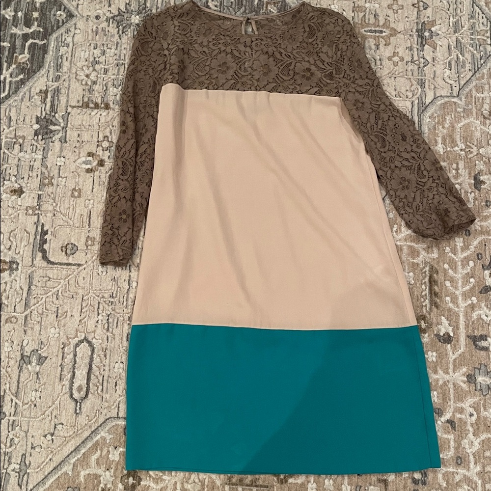 Pinko Cream and Black Dress